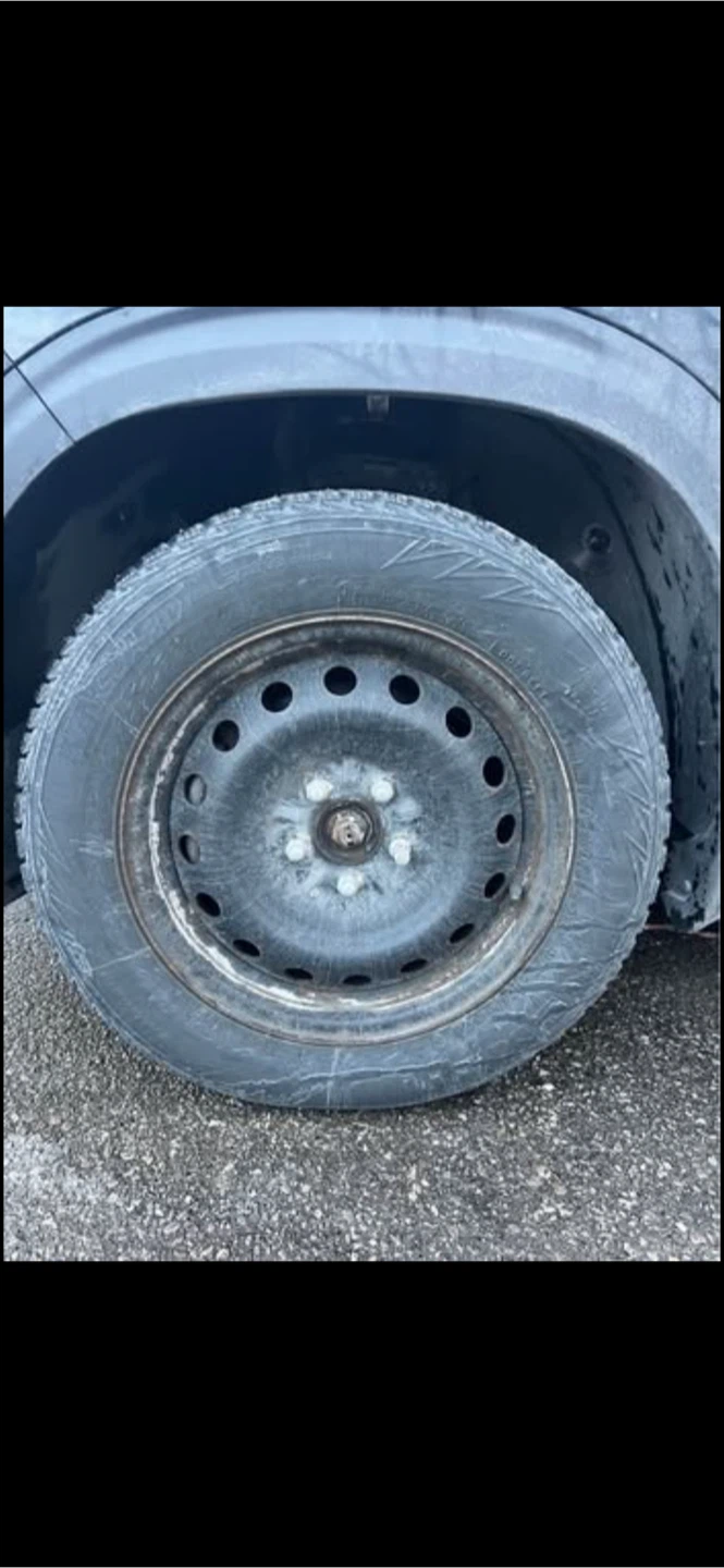 NEXEN Winter Tires on Steel Rims - 215/60R16