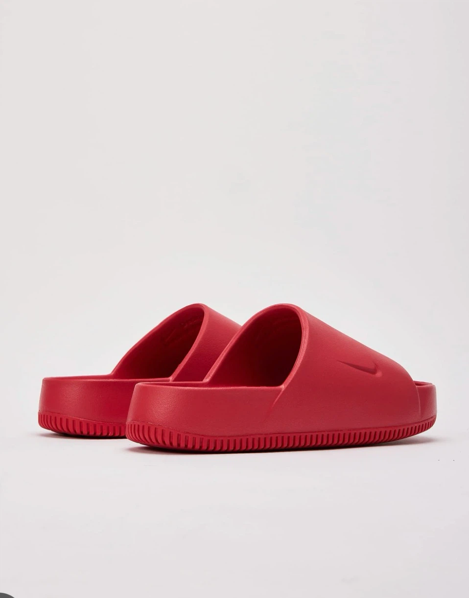 Nike Red Slides - photo 3