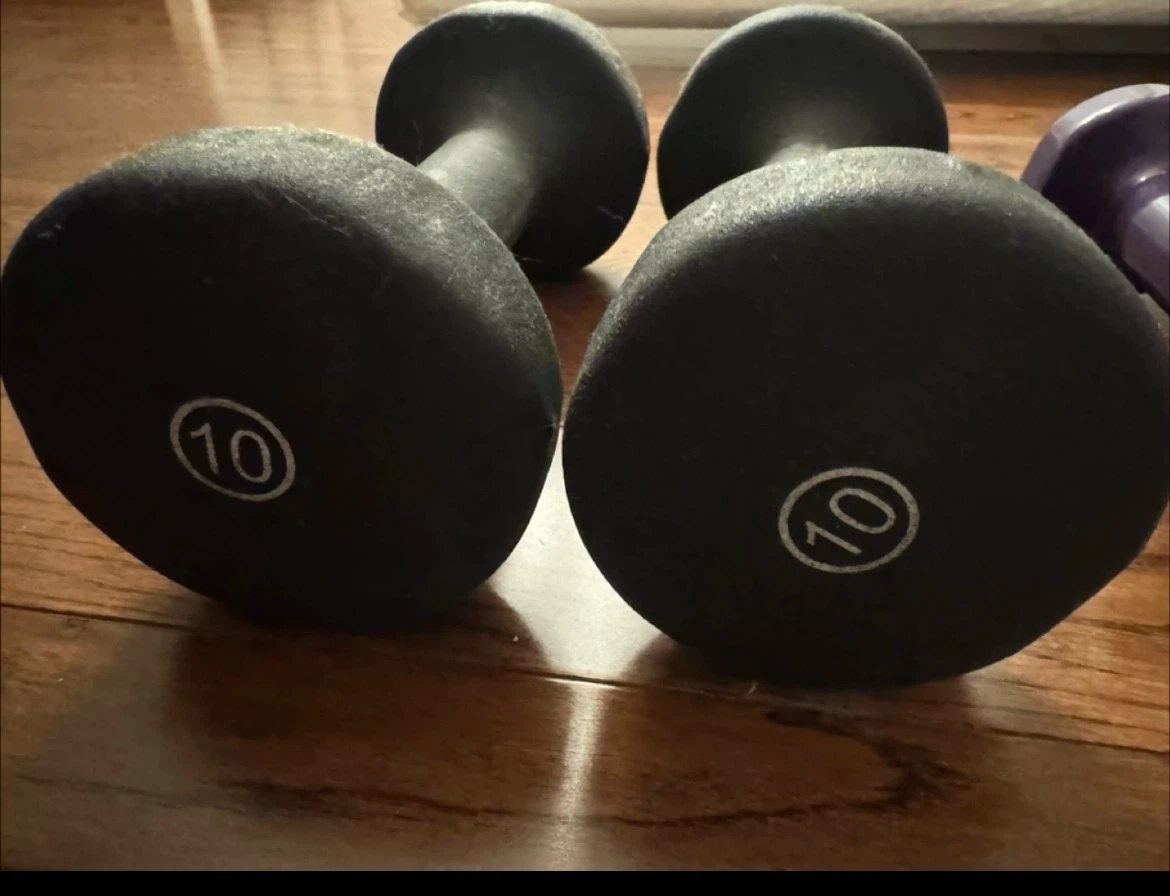 Pair of 5 LB Dumbbells and Pair of 10 LB Dumbbells - photo 2