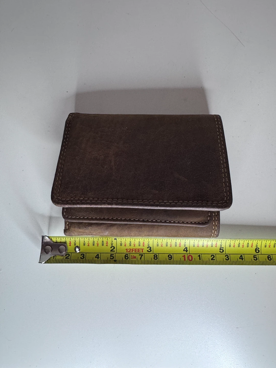 Brown Leather Bifold Wallet