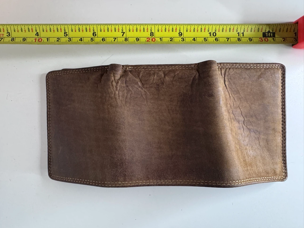 Brown Leather Bifold Wallet - photo 5