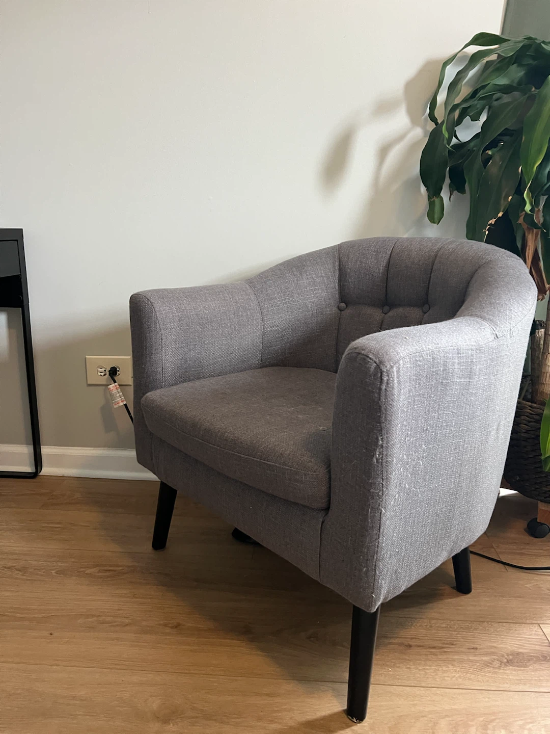 Gray Armchair
