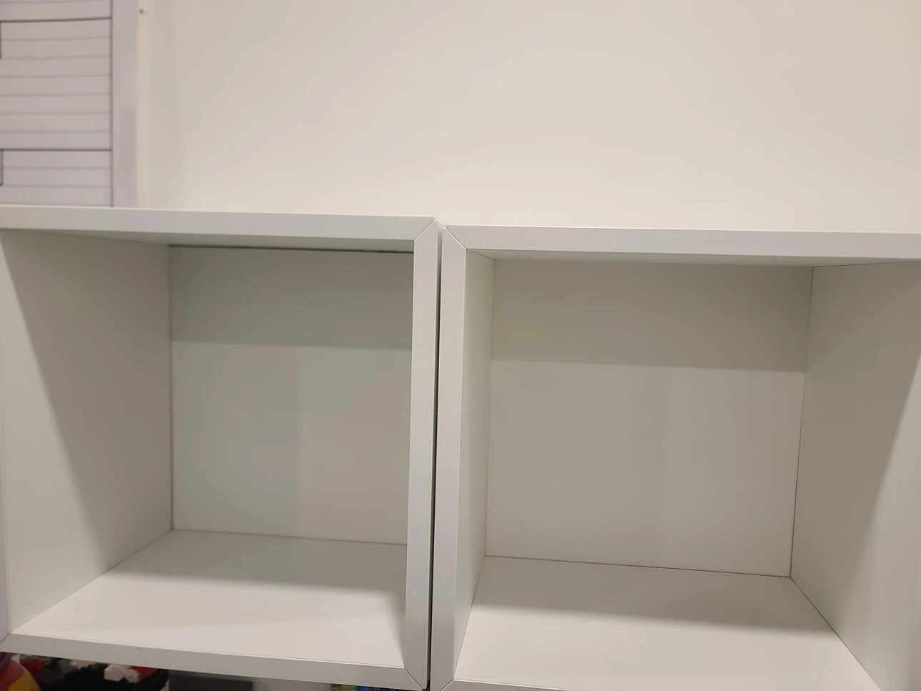 IKEA Eket White Cube Shelves - Set of 3 - photo 3