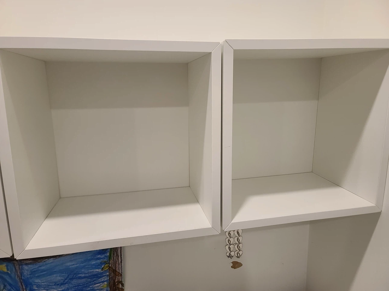 IKEA Eket White Cube Shelves - Set of 3 - photo 4