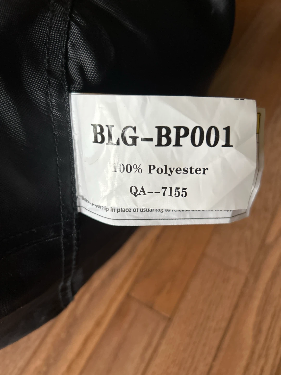 Large Black bean bag chair - photo 3