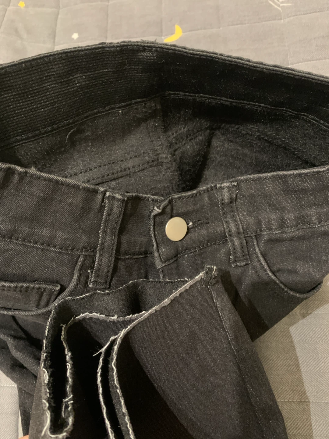 Black Denim Jeans - photo 3