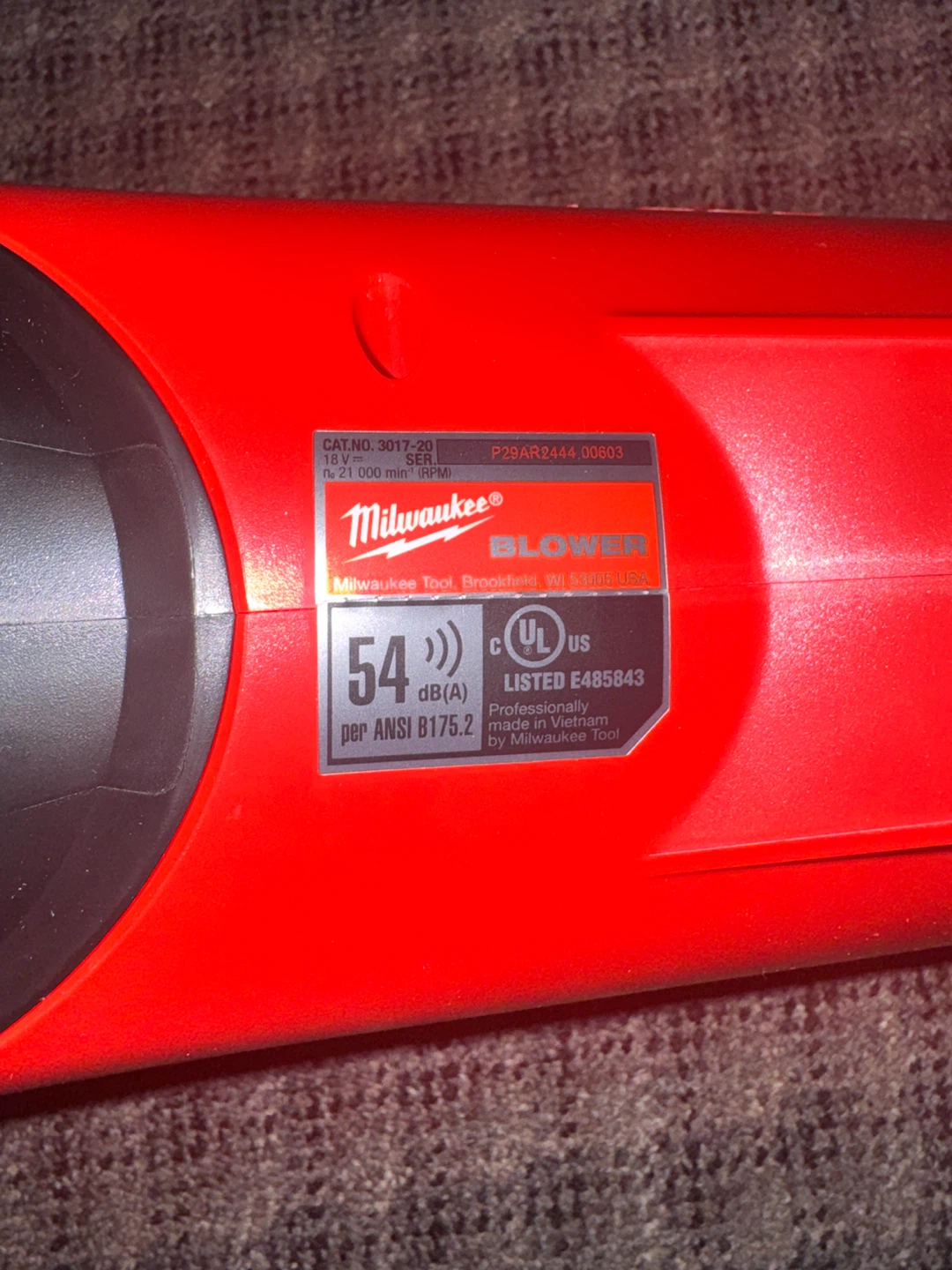 Milwaukee FUEL Blower - photo 4