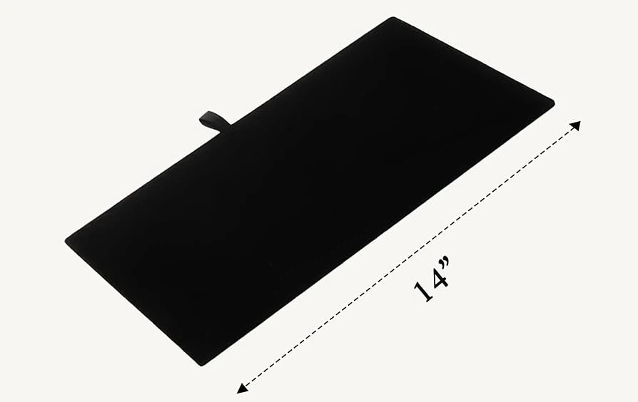 Black Velvet Jewelry Display Board Tray - photo 2