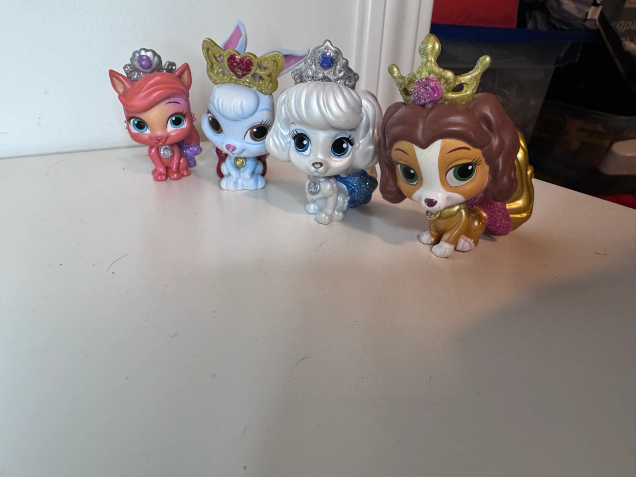 Disney Princess Palace Pets Figures, set of 4sold together