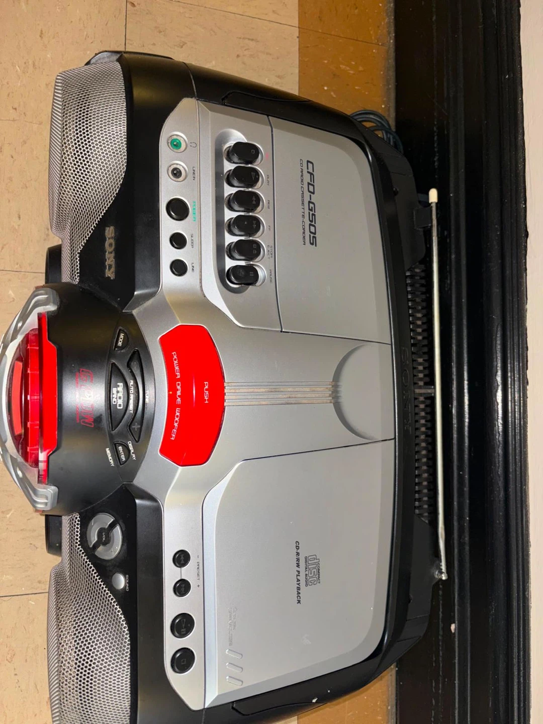 Best price $160 Sony Xplod CFD-G505 Mega Bass - photo 5