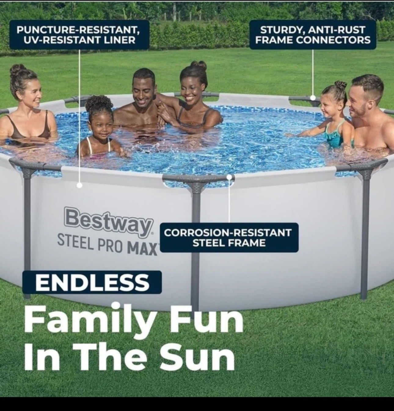 Bestway Steel Pro MAX Above Ground Pool - photo 5