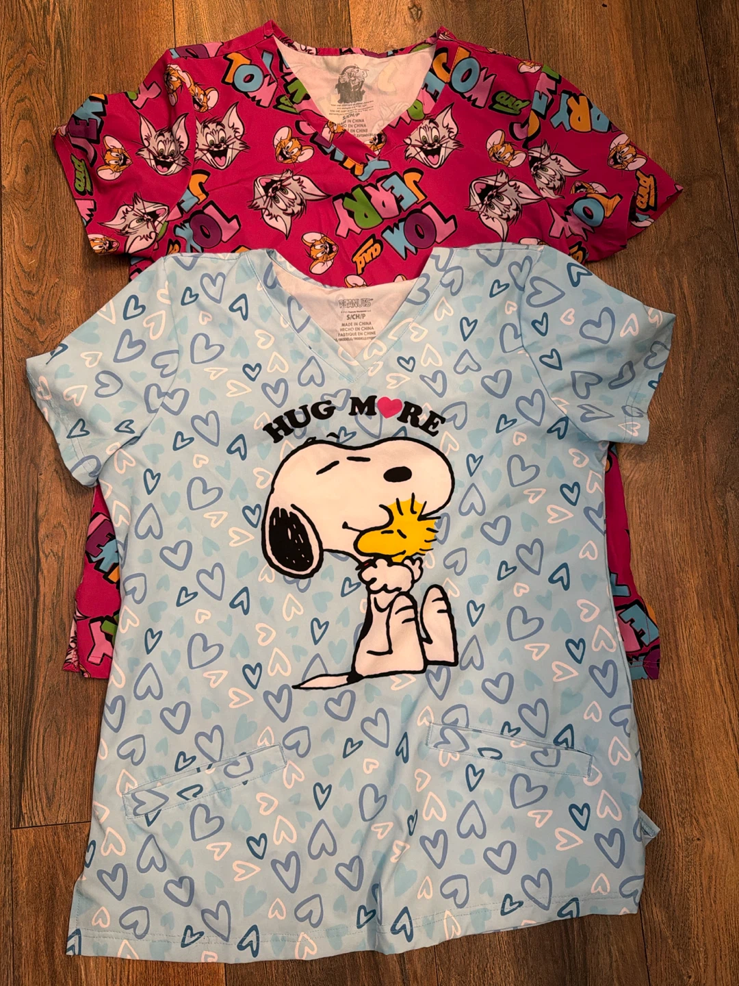 Scrub tops