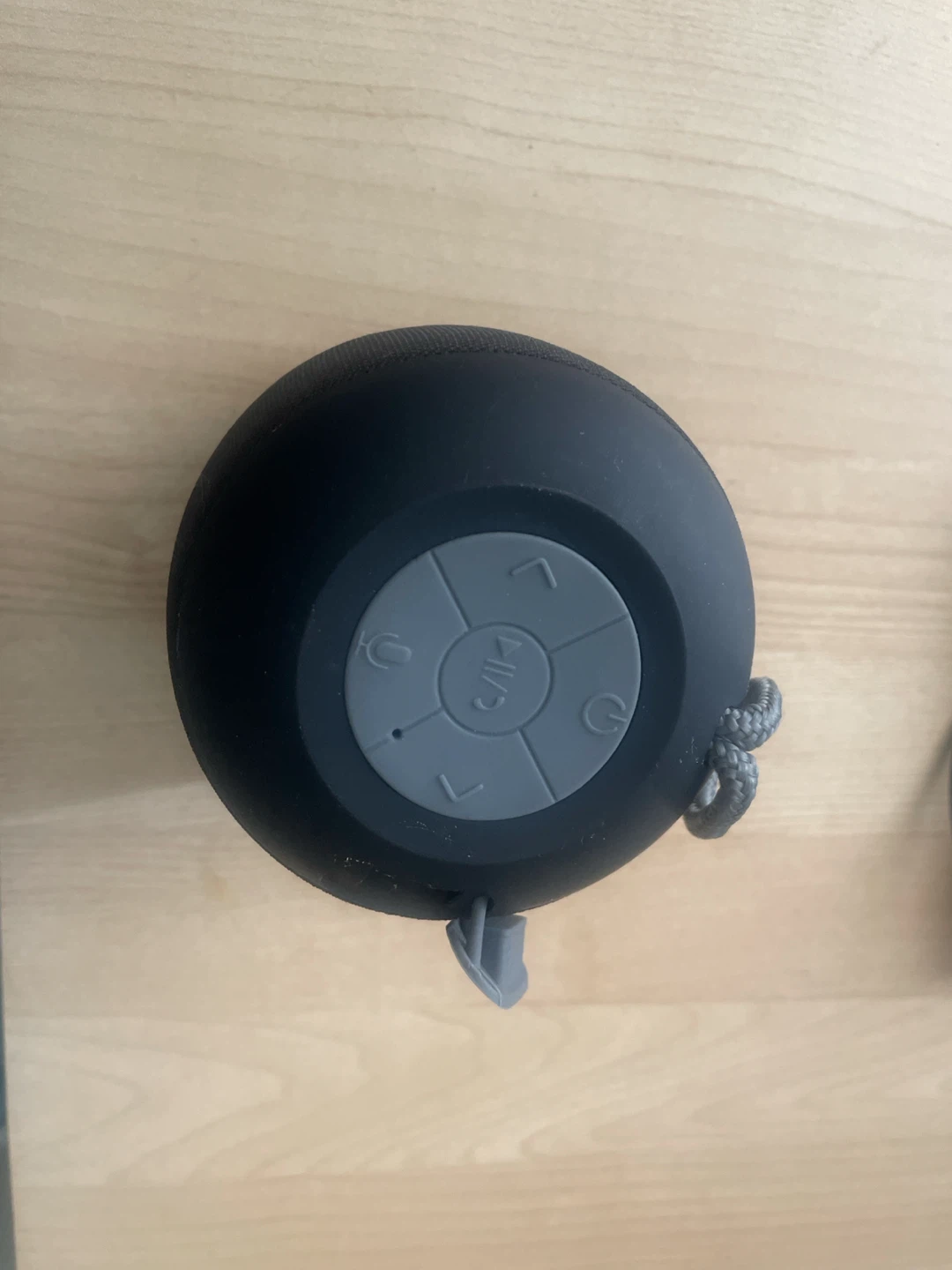 Black Portable Waterproof Bluetooth Speaker