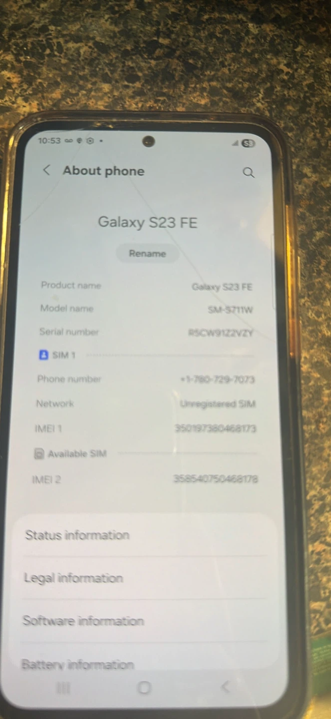 Samsung Galaxy S23 FE Smartphone