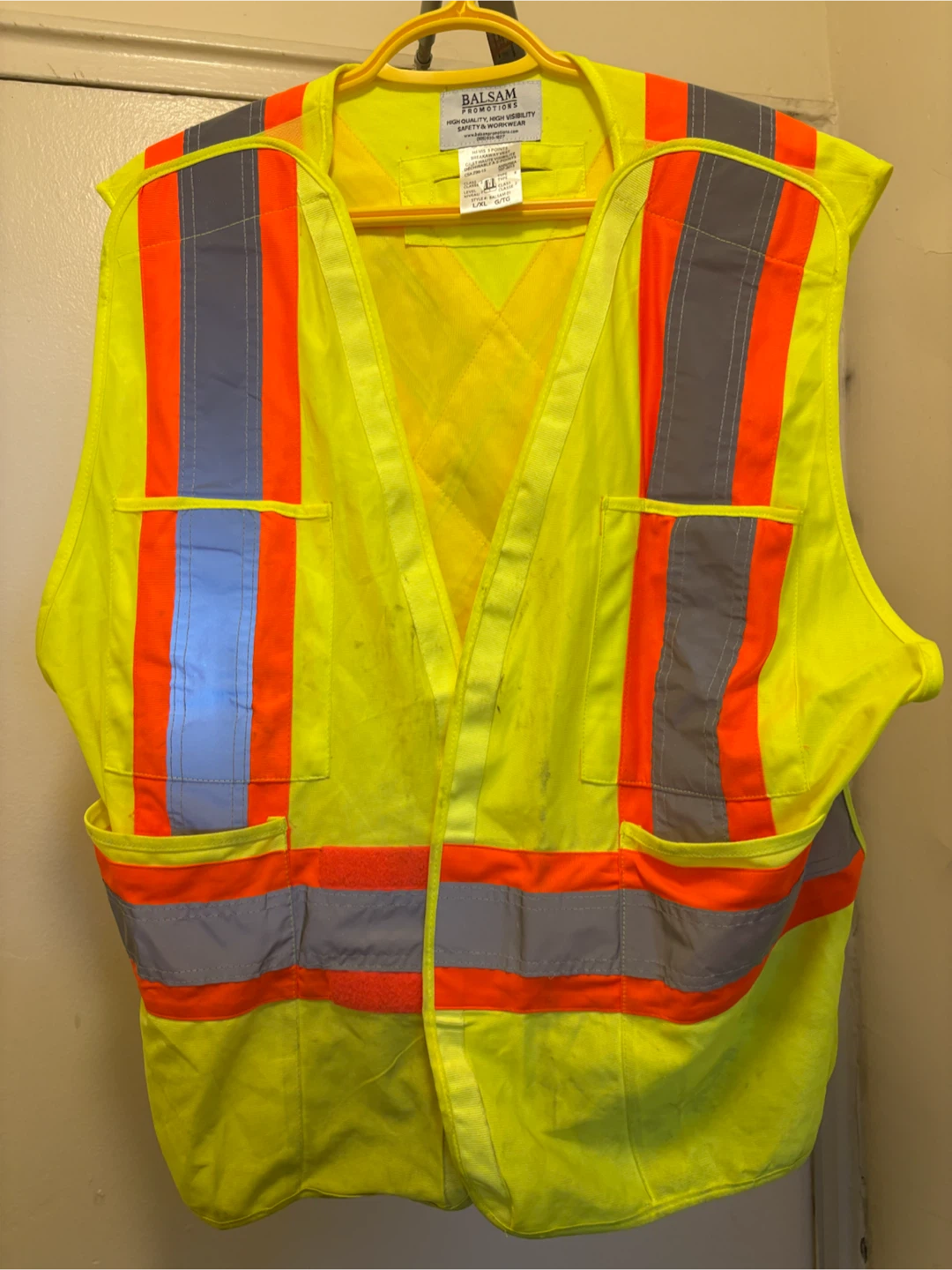 Balsam Promotions High Visibility Safety Vest L/XL