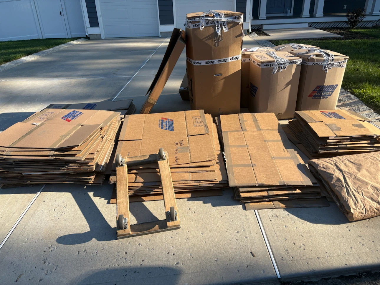 Used cardboard moving boxes all sizes starting $1