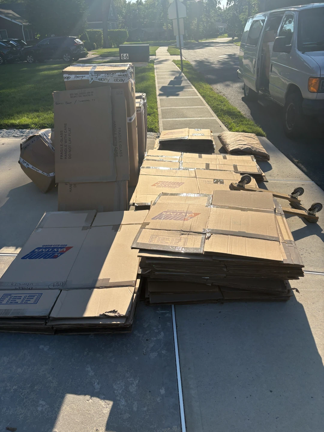 Used cardboard moving boxes all sizes starting $1 - photo 3
