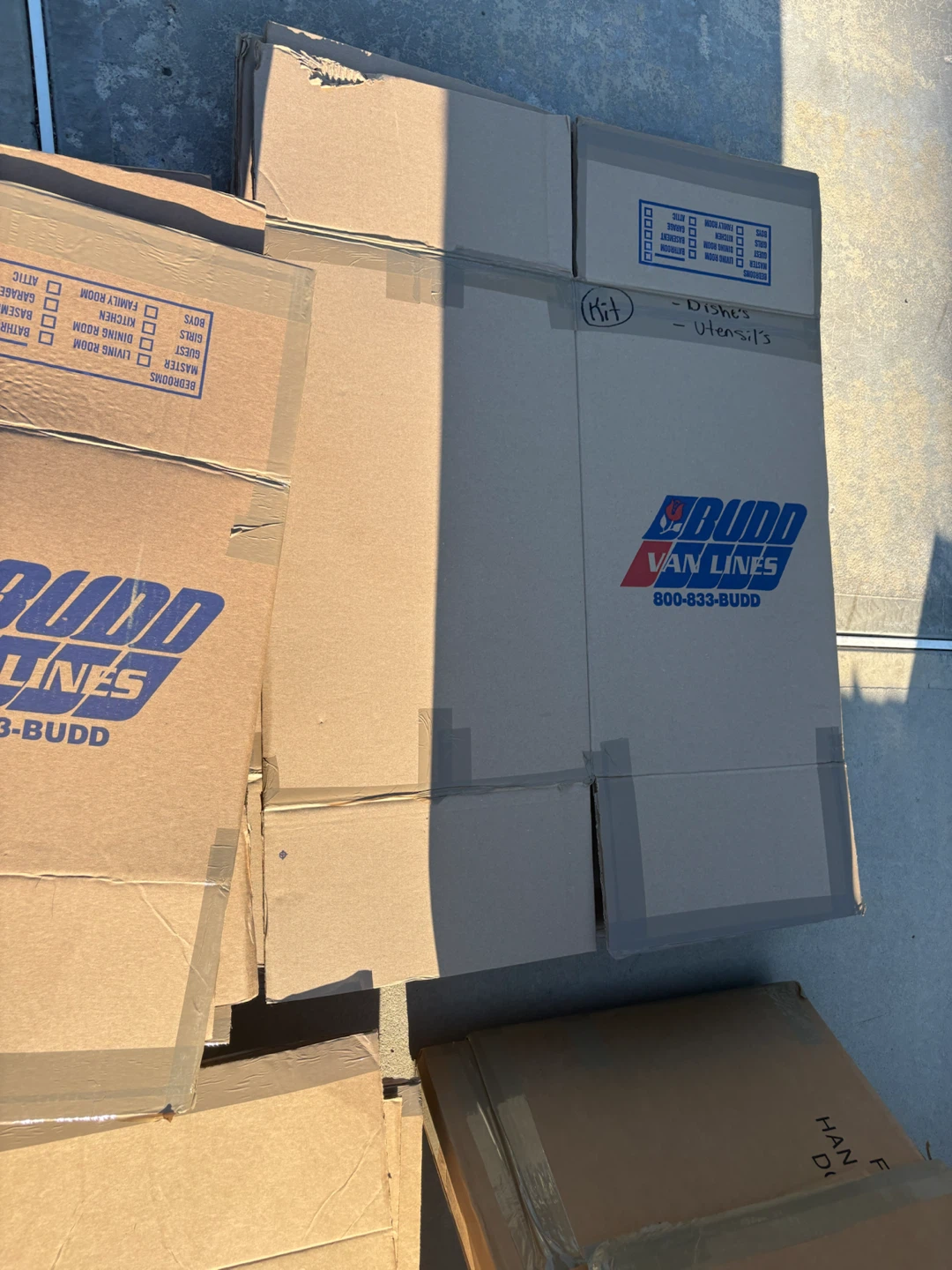 Used cardboard moving boxes all sizes starting $1 - photo 5