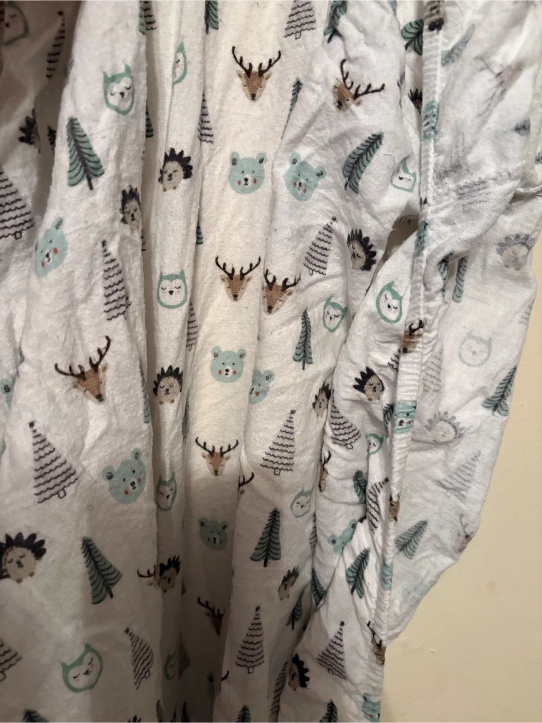 Children's sheet set twin size Woodland Print