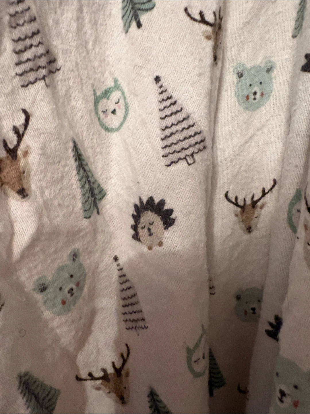 Children's sheet set twin size Woodland Print - photo 2