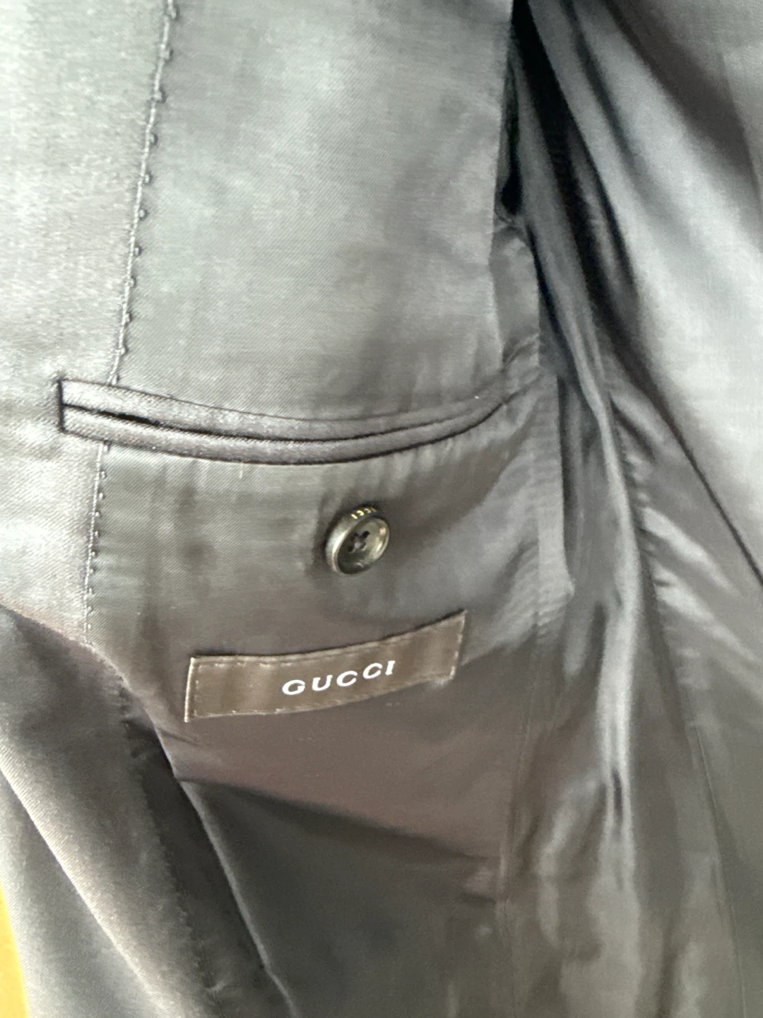 Gucci Men's Dark Grey Blazer Jacket Made in Italy - photo 2