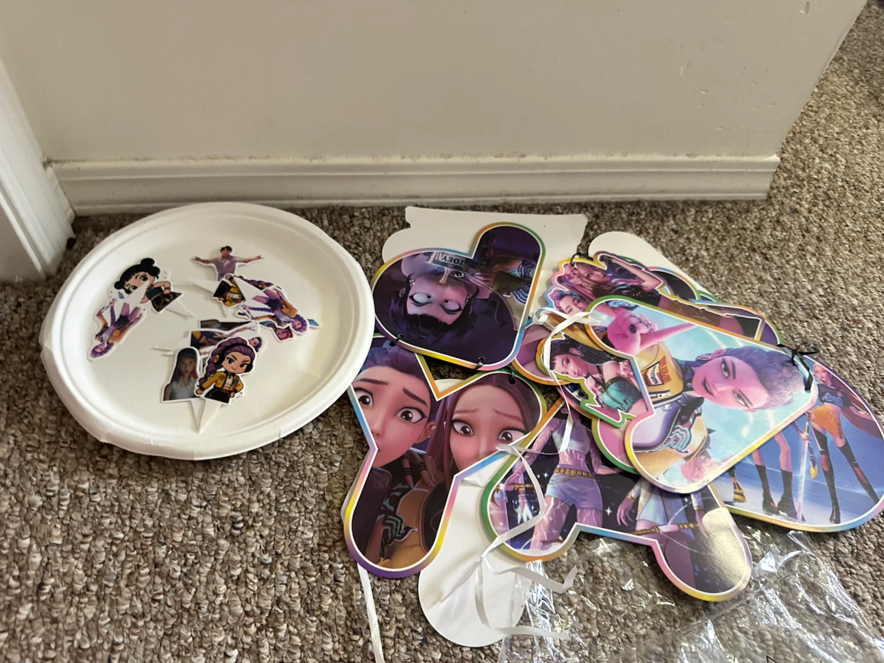 Demon hunter Cupcake Toppers & Banner Set - photo 2
