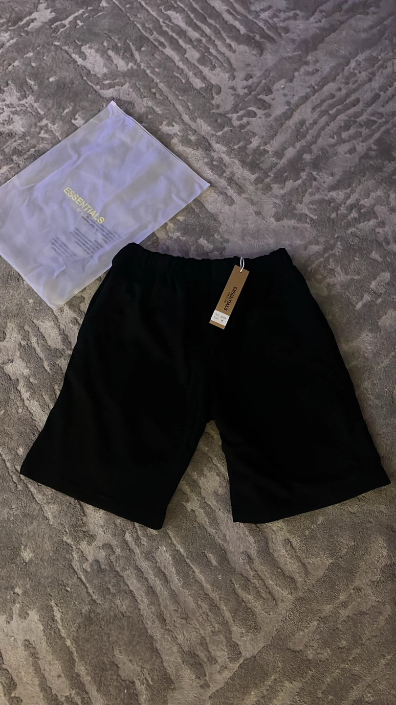 Fear of God Essentials Black 1977 Shorts Size Medium - photo 2