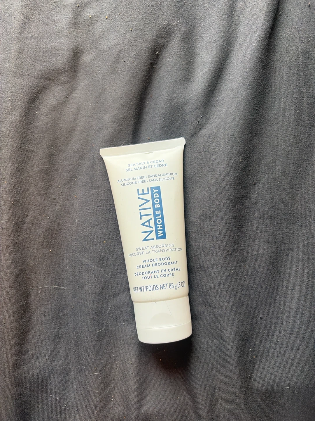 Native Whole Body Cream Deodorant - Sea Salt & Cedar 85g