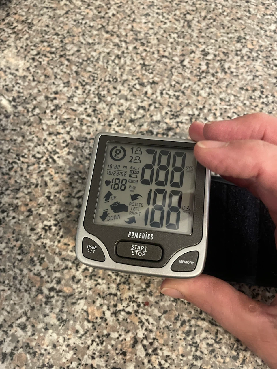 HoMedics Blood Pressure Monitor BPW-720-CA - photo 3