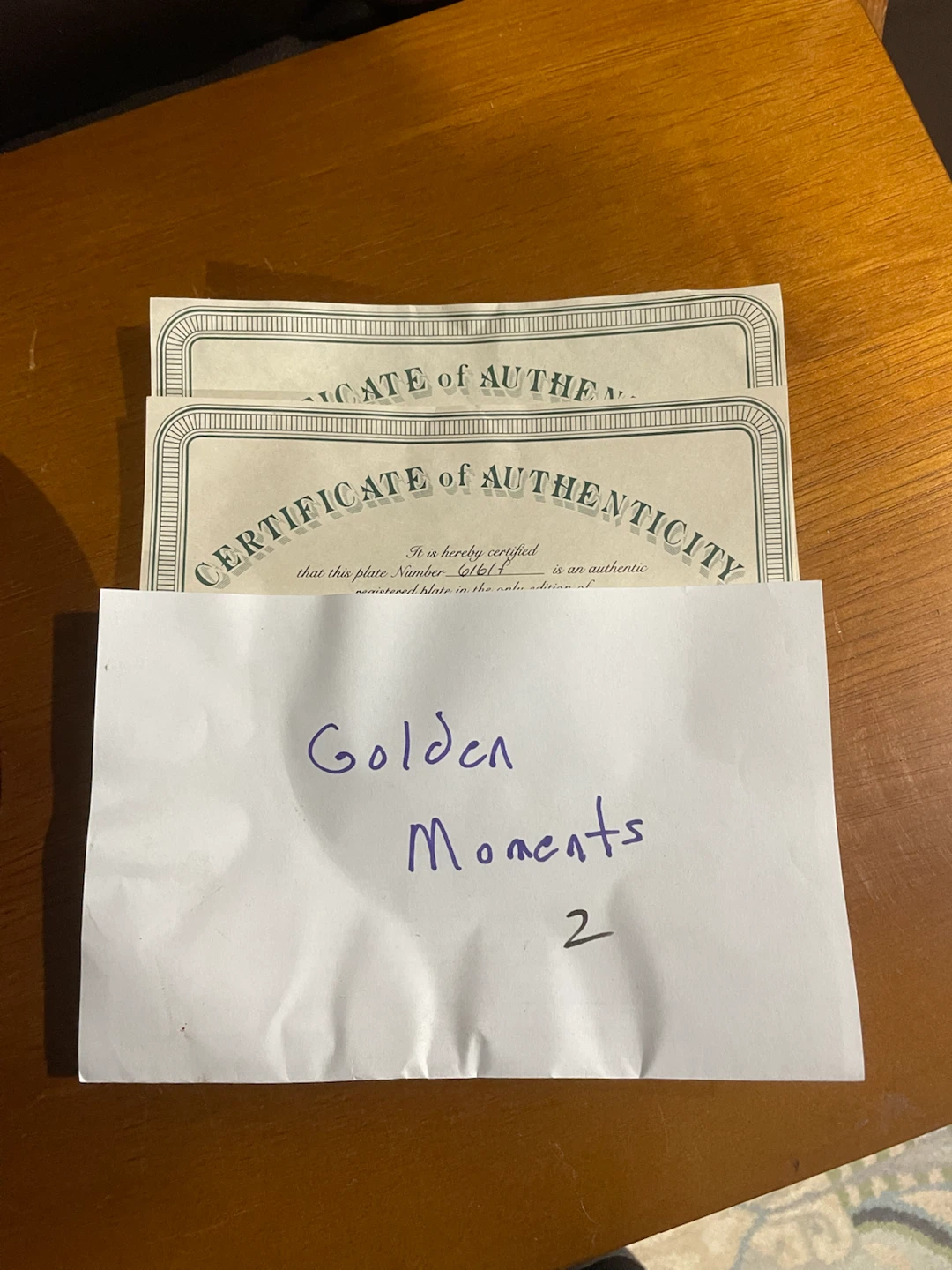 Norman Rockwell "Golden Moments" Collector Plate - photo 2
