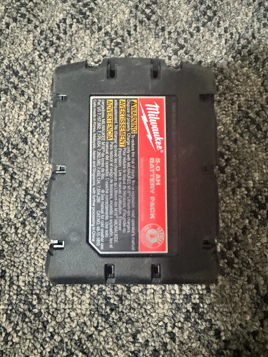Milwaukee M18 REDLITHIUM XC5.0 Battery Pack - photo 4