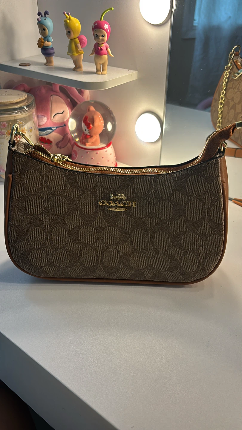 Coach Monogram Shoulder Bag