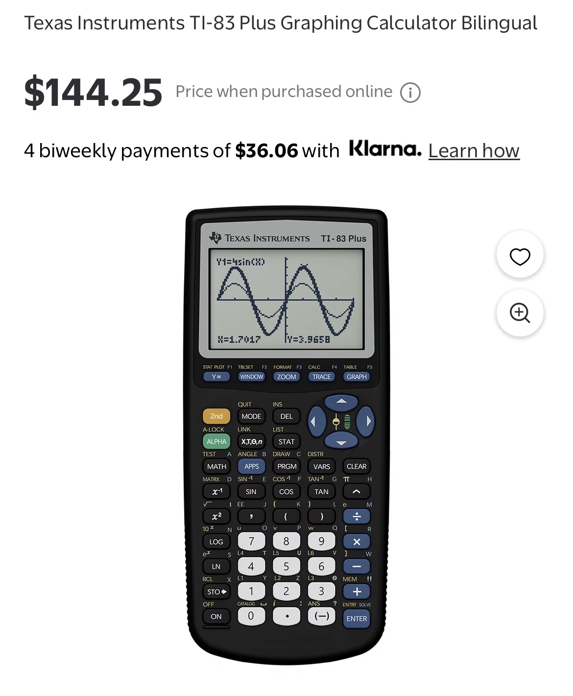 Texas Instruments TI-83 Plus Graphing Calculator - photo 3