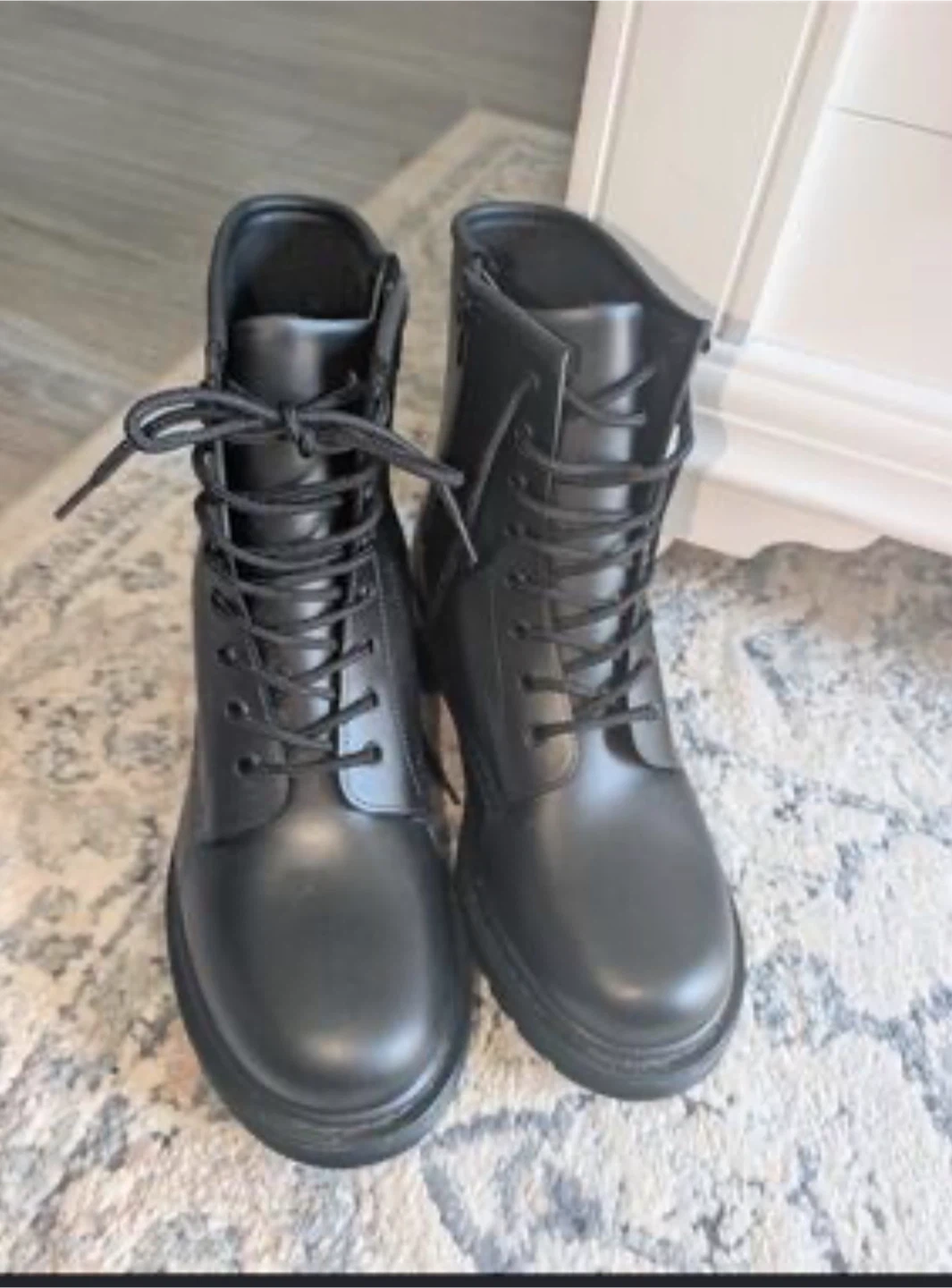 Black Combat Boots