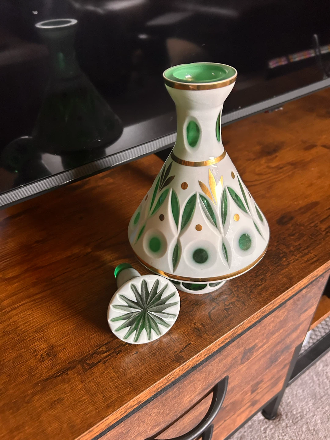 Decorative antique decanter - photo 3
