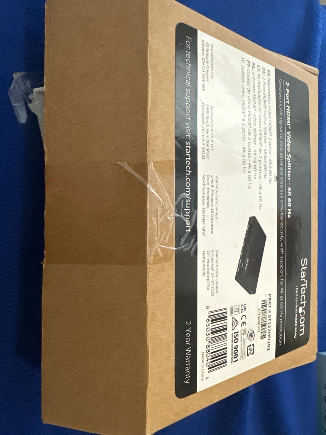 StarTech HDMI Splitter - 4K 60Hz Simultaneous audio on all ports - photo 5