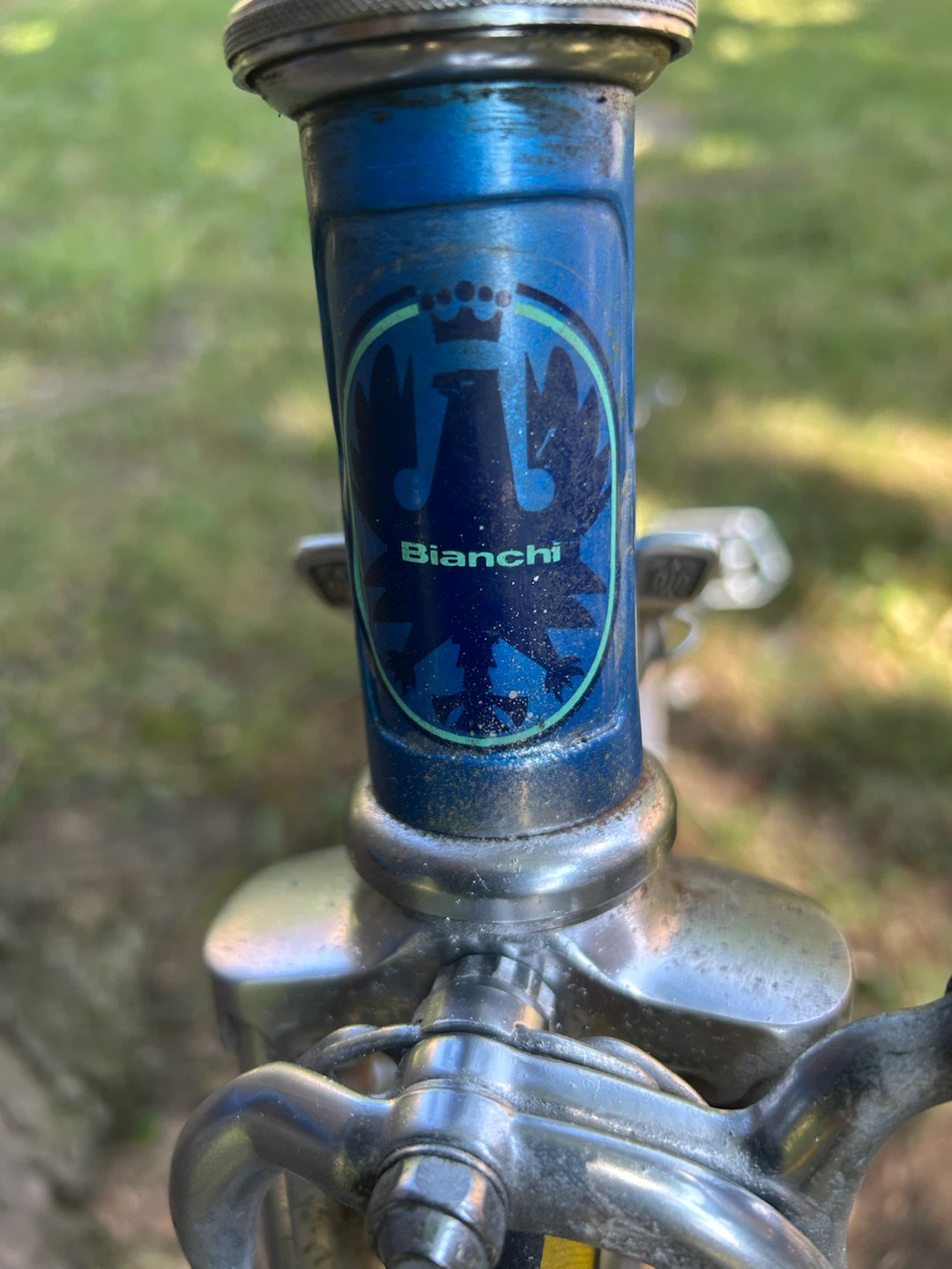 12 speed Gorgeous blue Bianchi Magny Ishiwata racing bike - photo 2