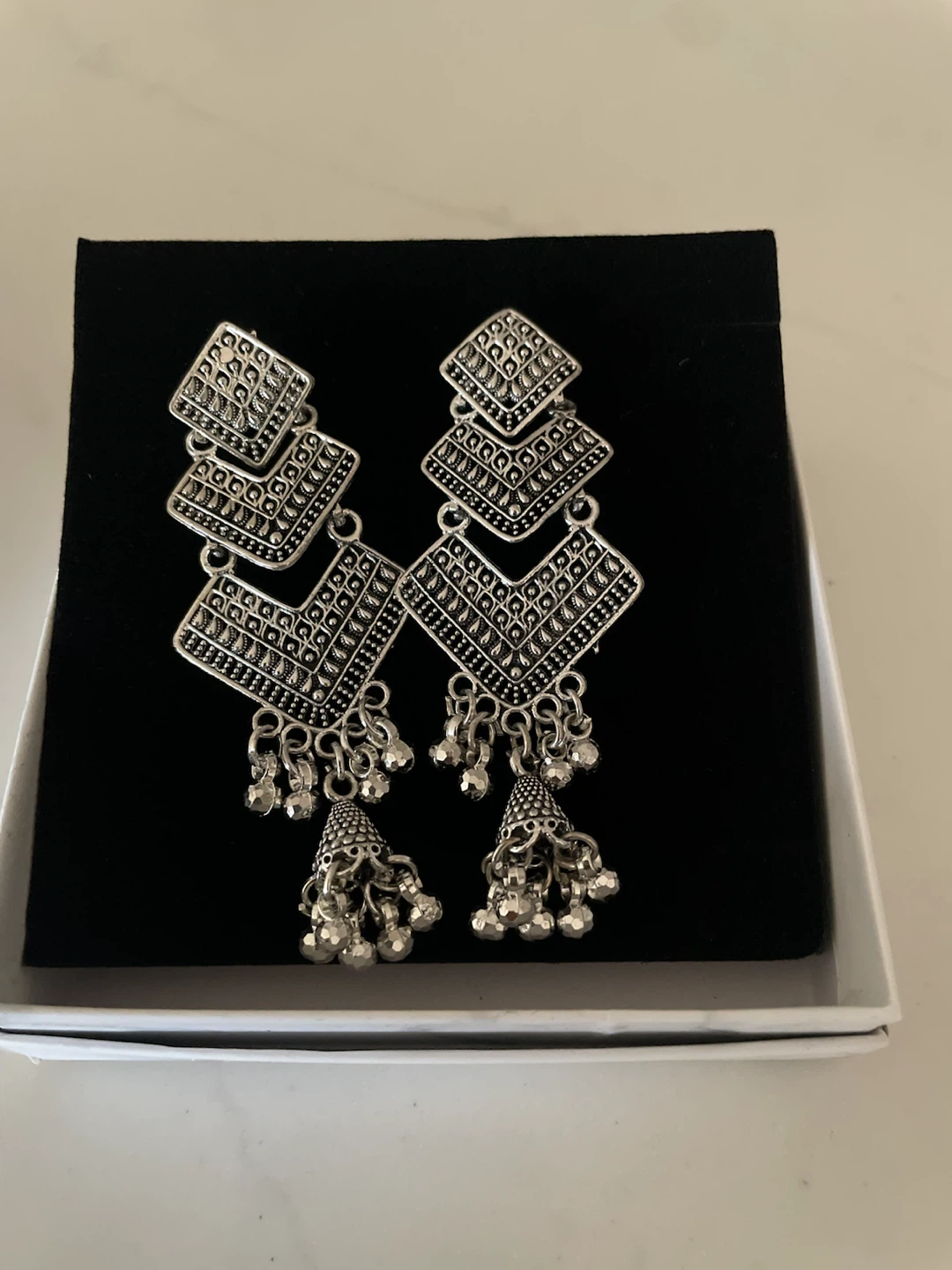 Silver Dangle Earrings