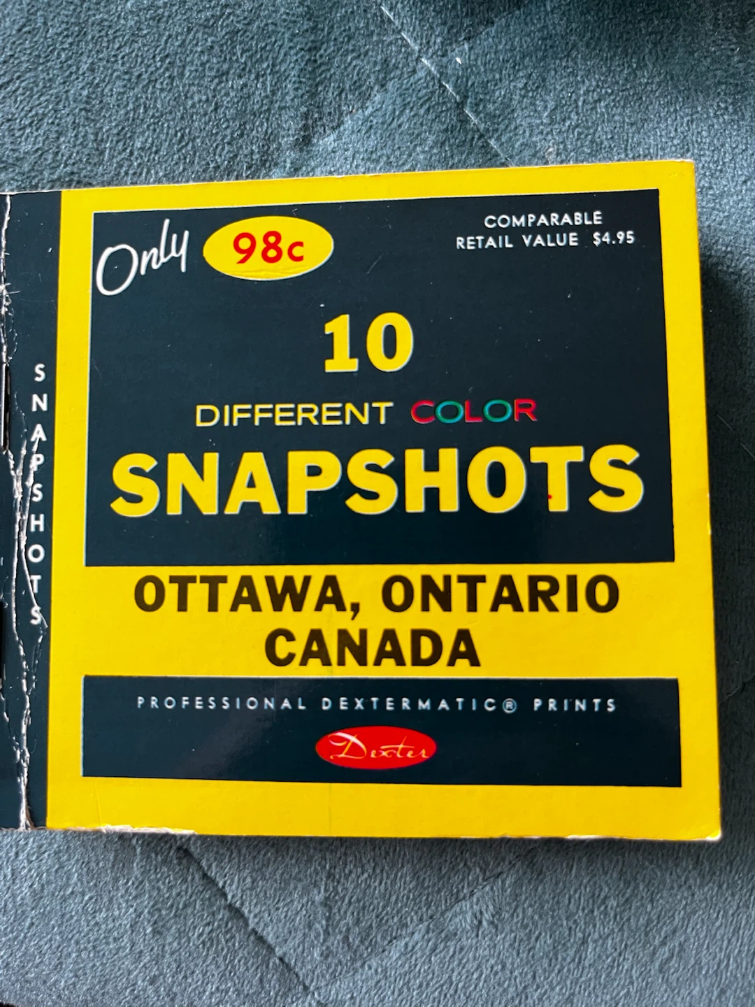 Set #102 Ottawa, Ontario Canada Snapshots Booklet - photo 2