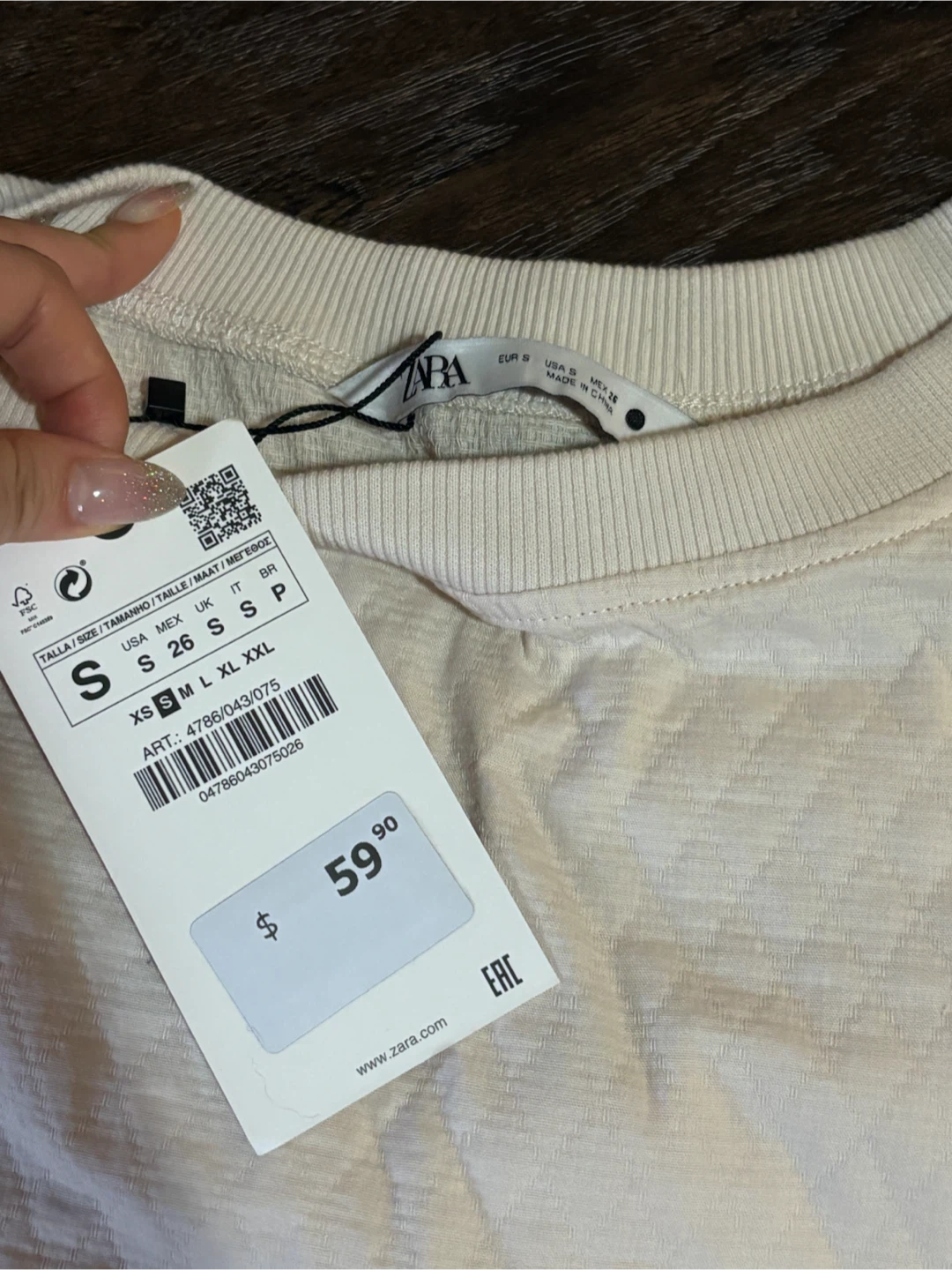 ZARA Two-Piece Look Shirt - photo 3