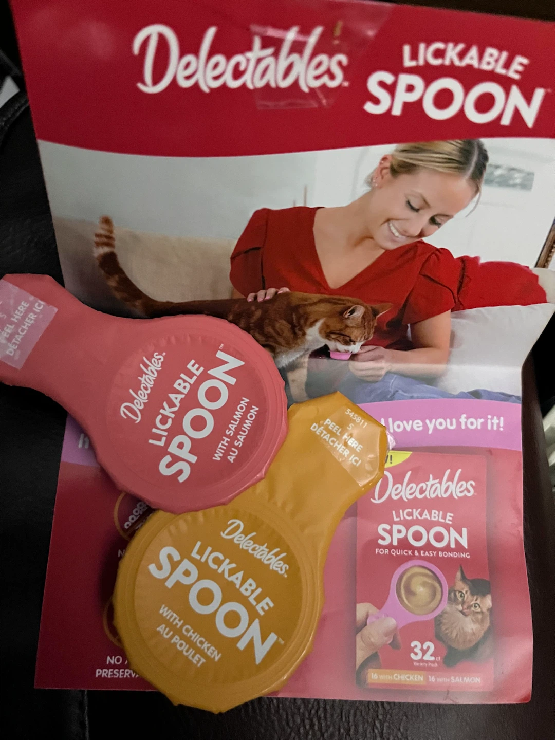 Delectables Lickable Spoon Cat Treats Variety Pack
