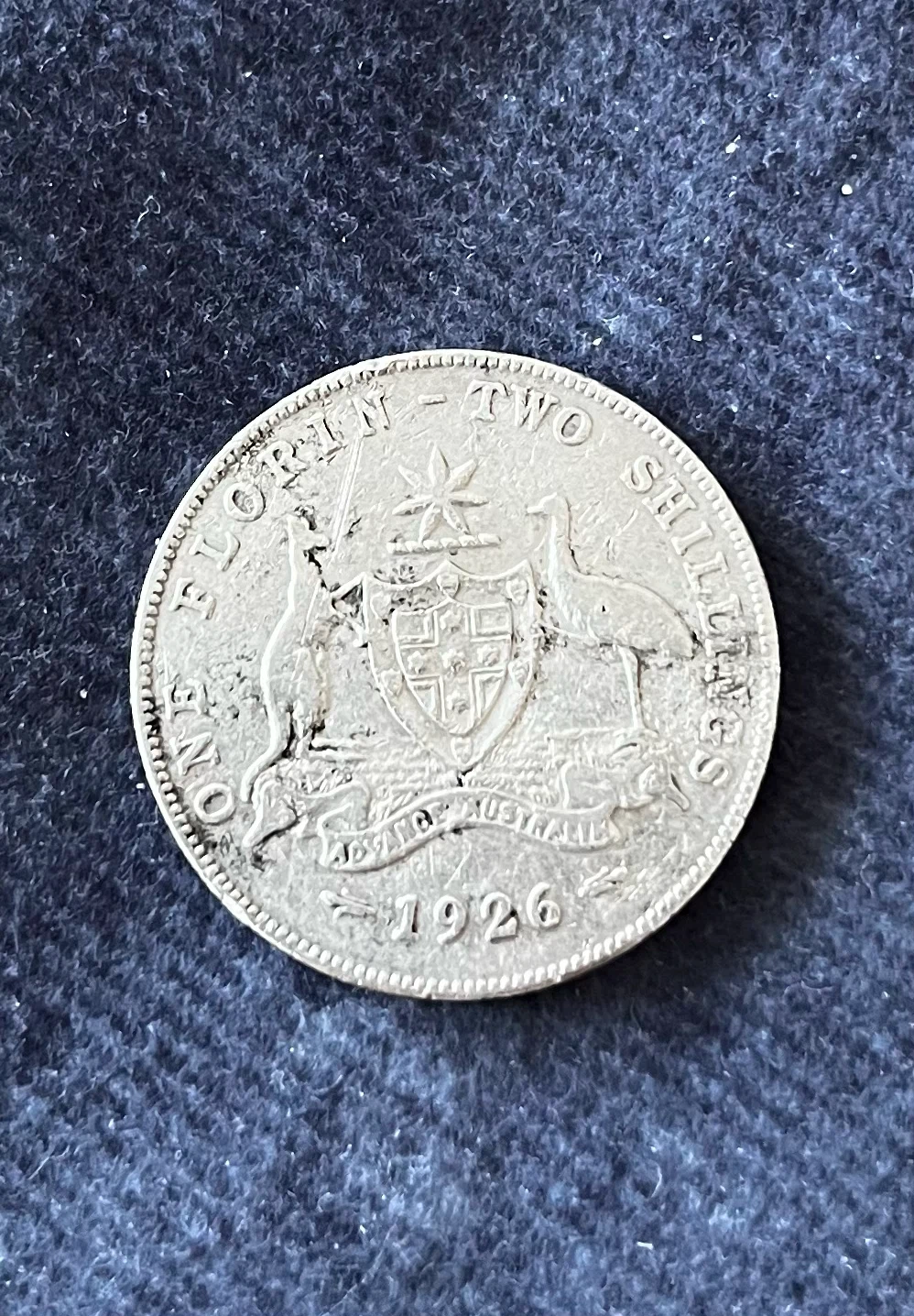 Australia 1926 Florin Two Shillings Coin - photo 4