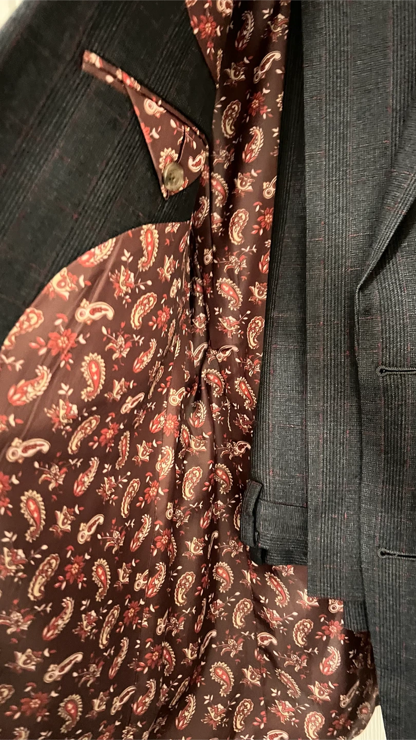 Grey Plaid 2Pc Suit - photo 3