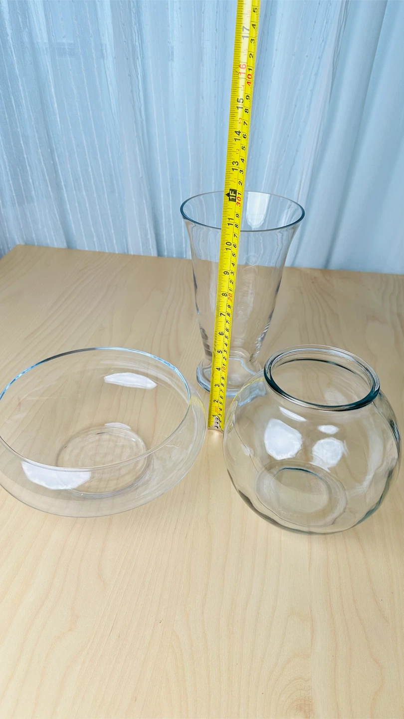 Glass Vases and Bowls Set - photo 3