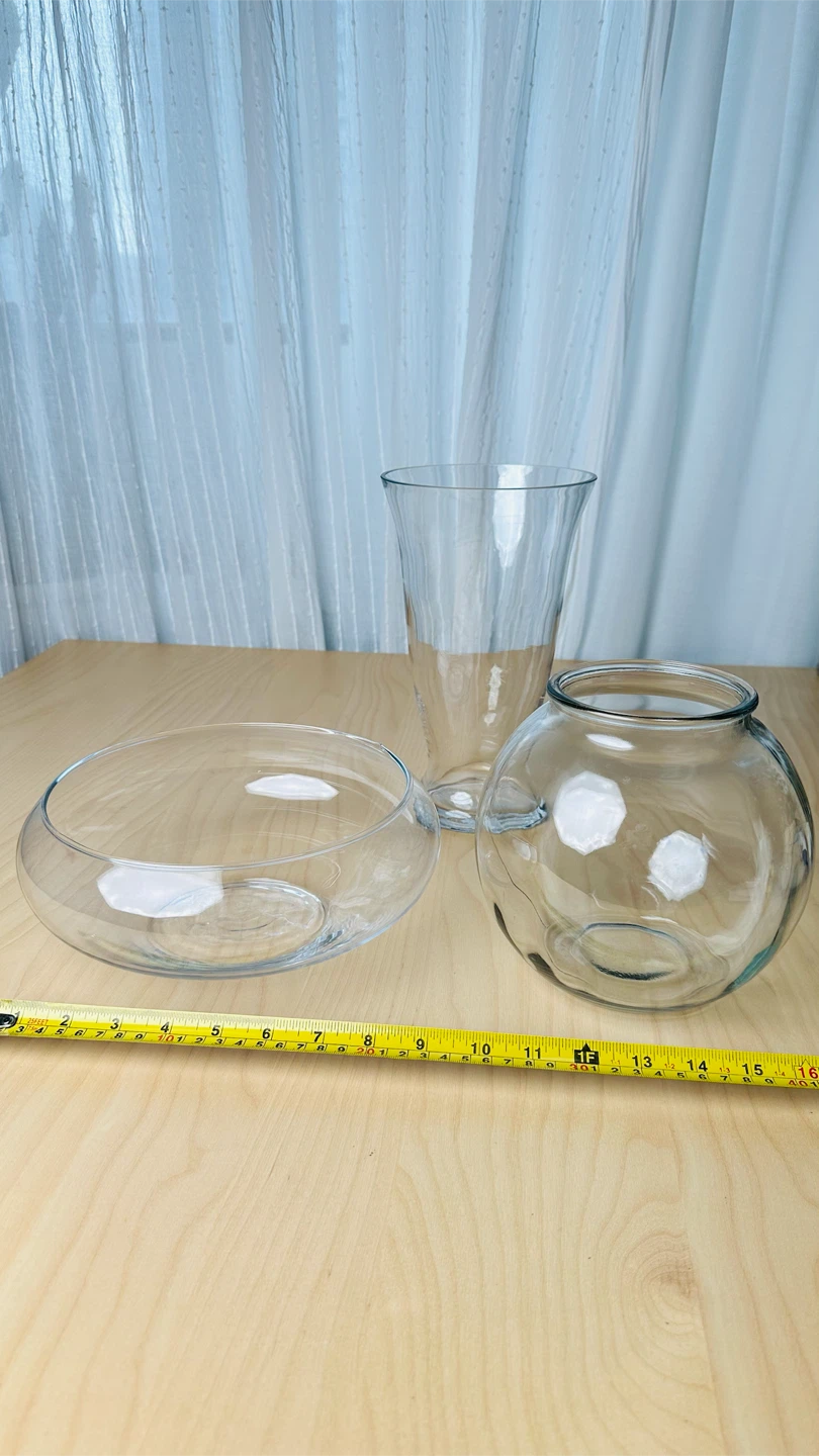 Glass Vases and Bowls Set - photo 4