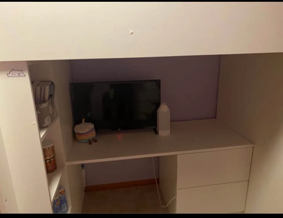 Ikea loft bed/desk - photo 4