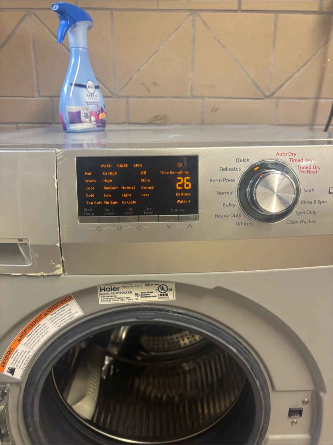 All in One Washer/Dryer Combo - photo 3