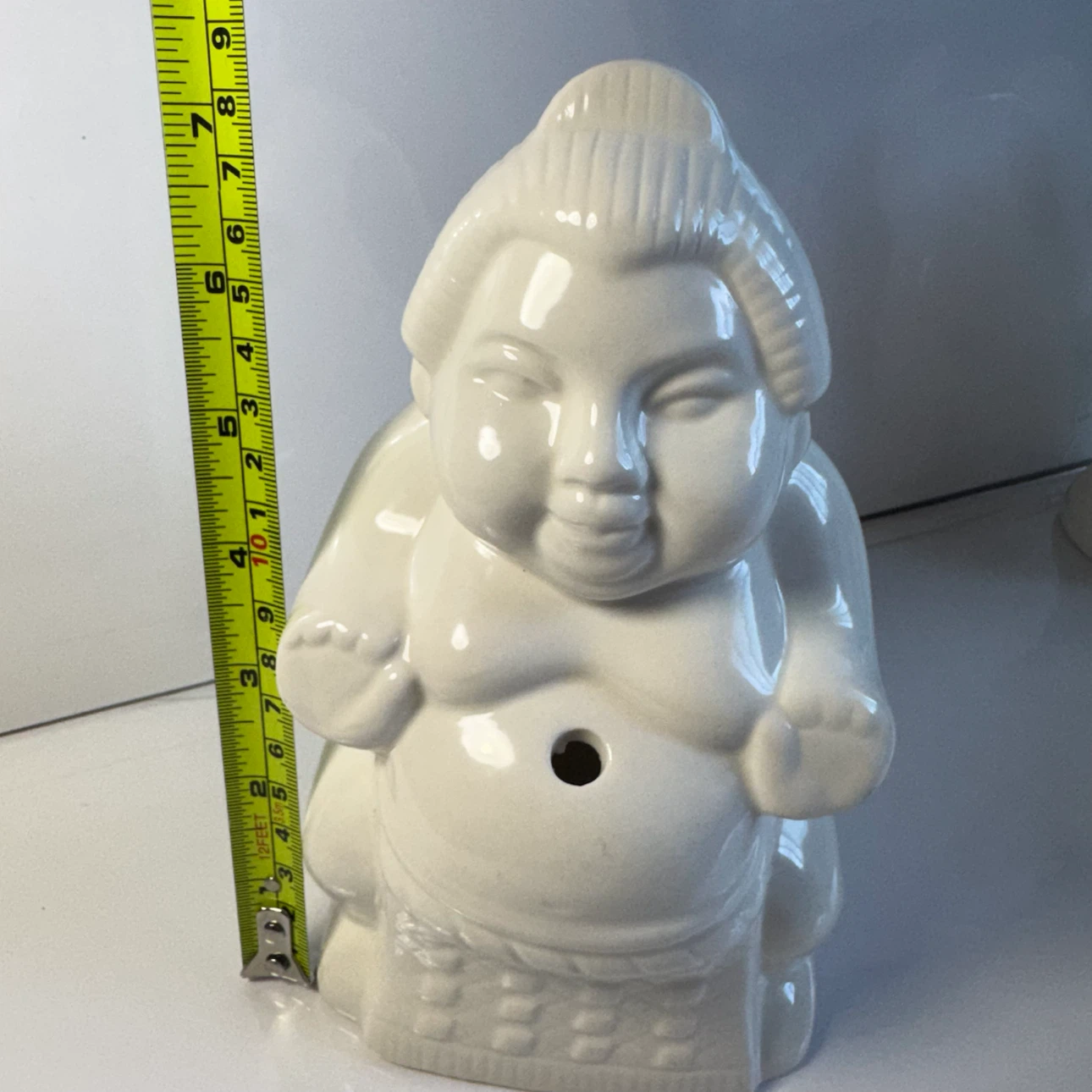 Set of 3 Ceramic Figurines - Buddha & Sumo - photo 3
