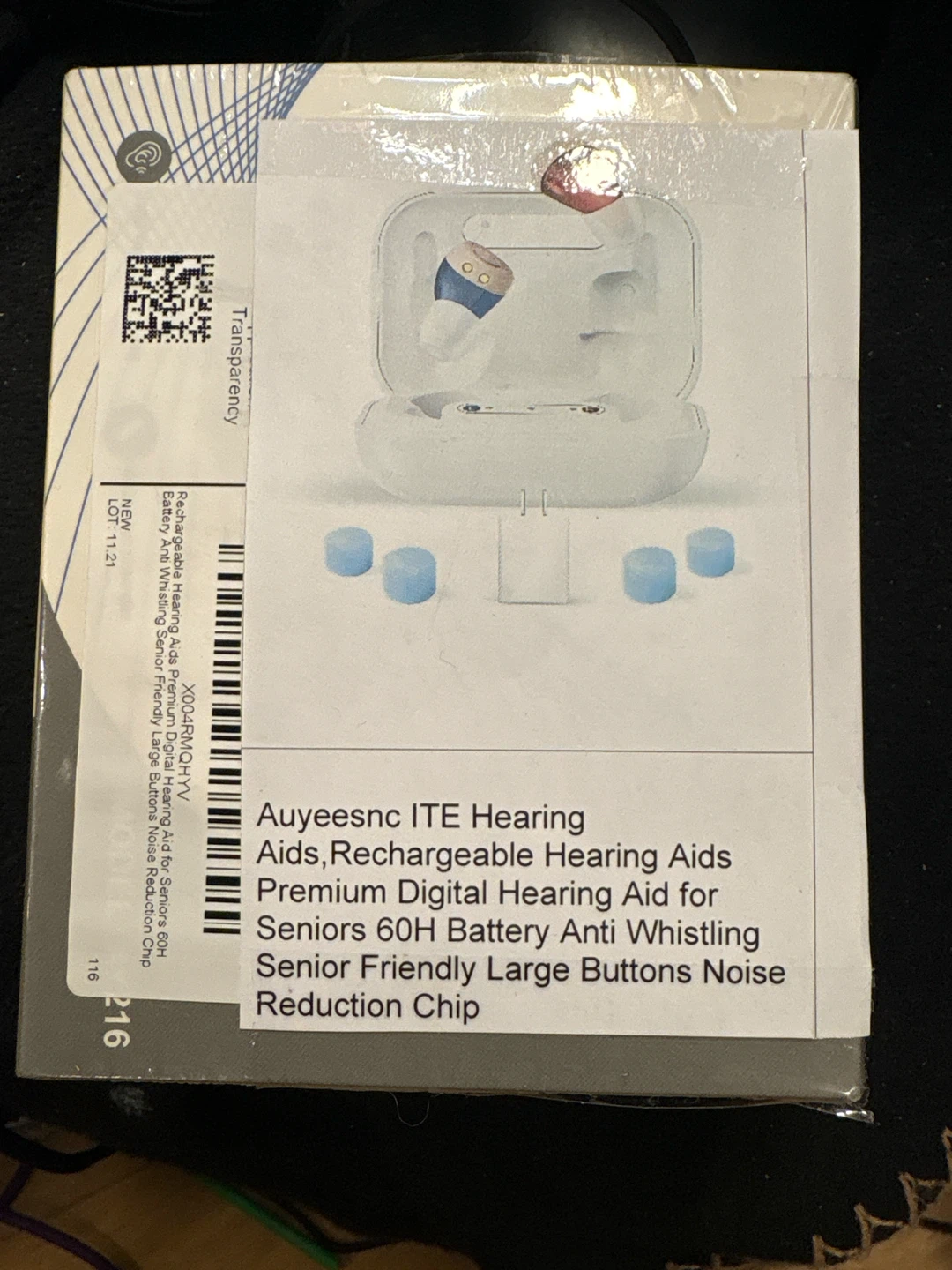 ITE Hearing Aids rechargeable premium 60 hour battery