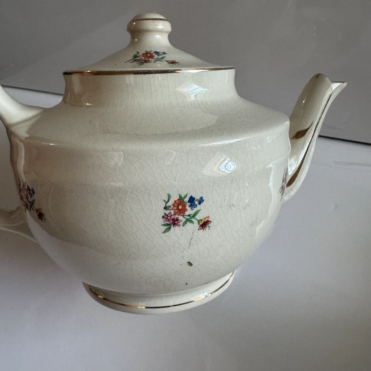 Vintage Floral 5 pc Tea Set Portugal - photo 3